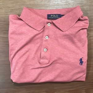 Pastel Red Polo by Ralph Lauren